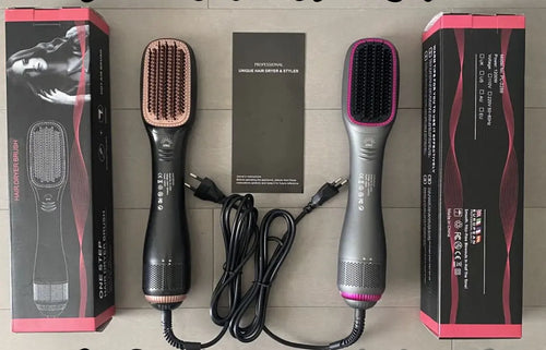 Electric Hair Dryer Brush — Dry, Volumise & Style in One