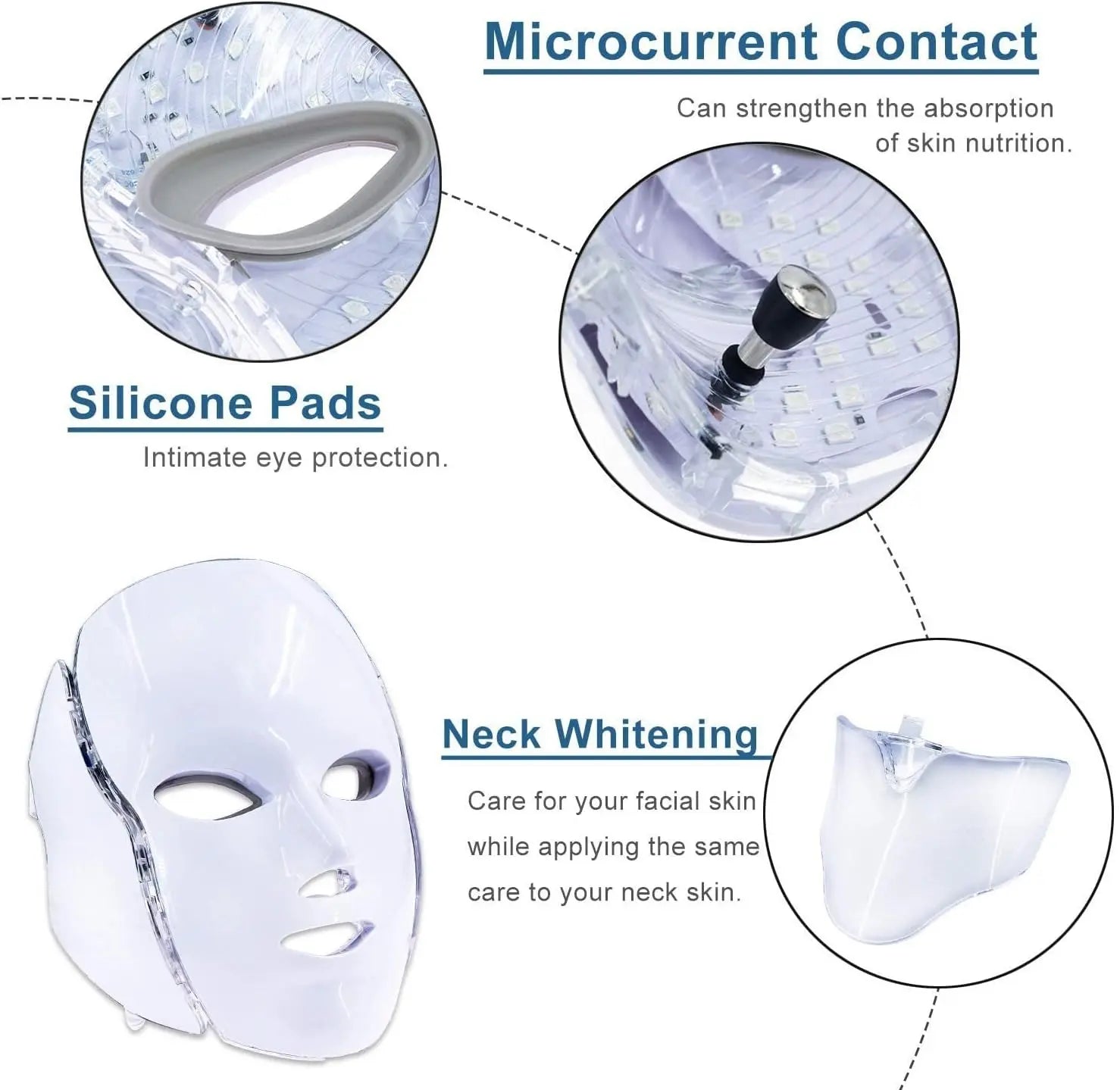 LED Facial Mask — At-Home Light Therapy for Glowing Skin