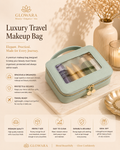 New Transparent Cosmetic Bag Women's Handbag Travel Fashion Portable Make-up Storage Bags