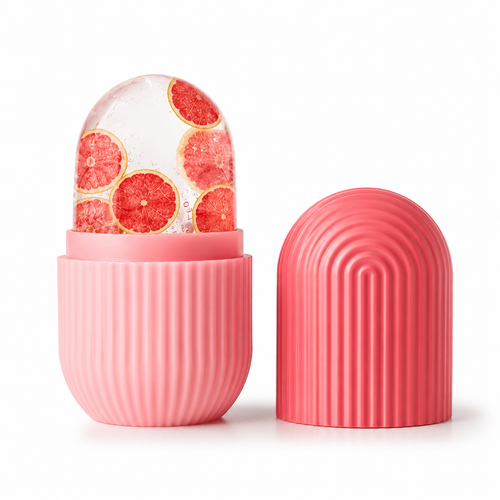 Face Glow Ice Roller — Cooling Facial Massager to De-Puff