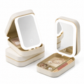 Glowara LumiCase™ — LED Mirror Travel Makeup Case